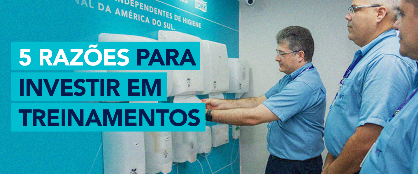 Investimento em treinamentos: 5 razões para capacitar a sua equipe de limpeza